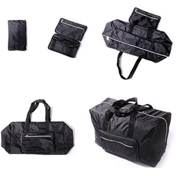 FOLDABLE Large Travel Duffel Duffle Bag little flower - Picture 7 of 7